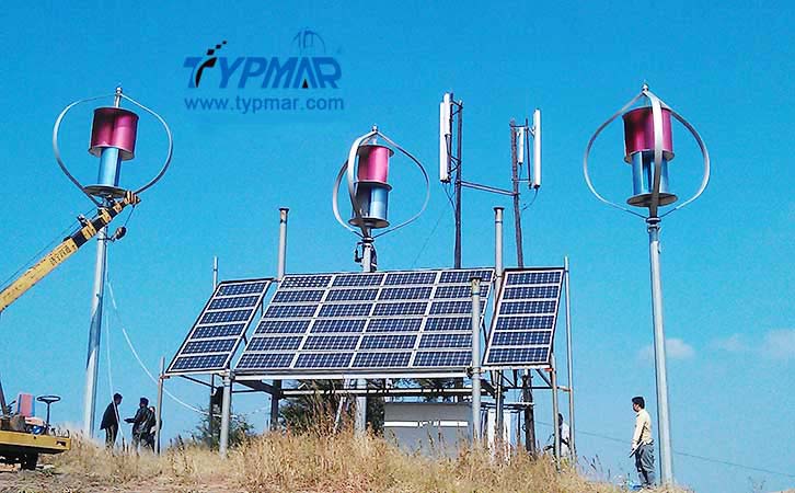 沈陽阜新通信基站 風光互補供電系統(tǒng)